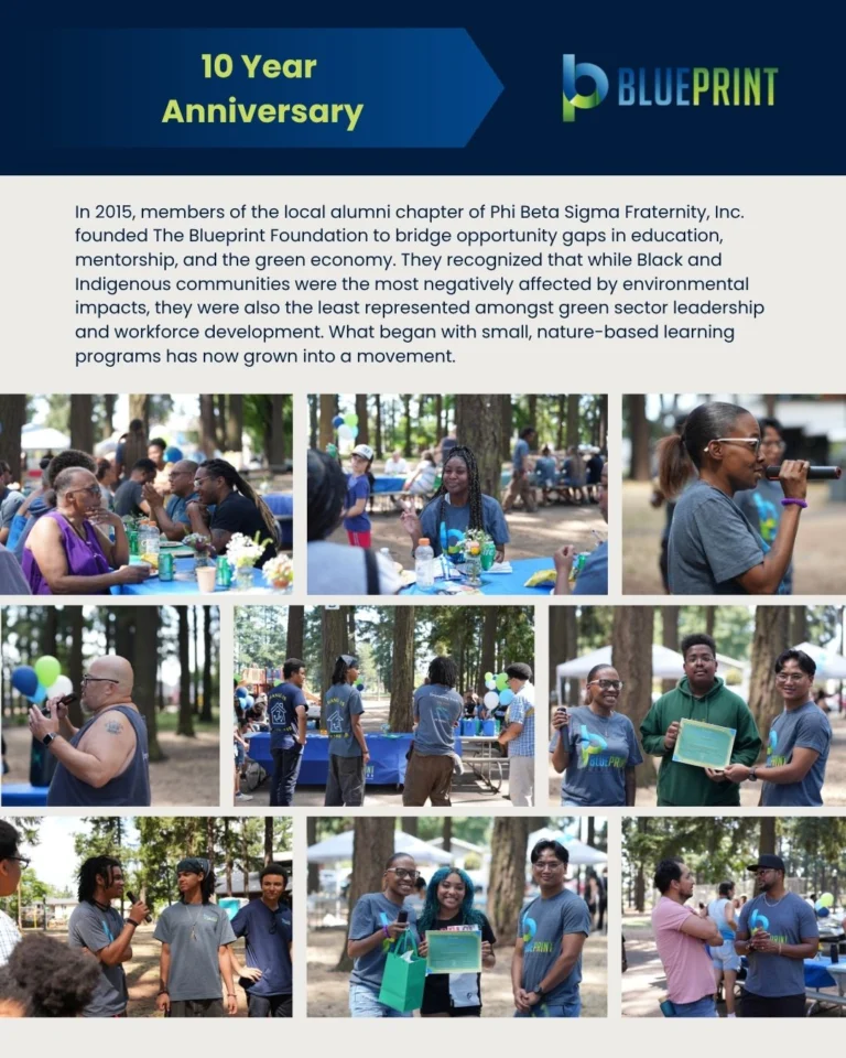 Instagram post from theblueprintfoundation. This post is in position 8.